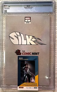 ?~MARVEL~SILK #1 (2023)~?~TIAGO DA SILVA~VIRGIN CVR~COA #81/400~?~CGC 9.8~?