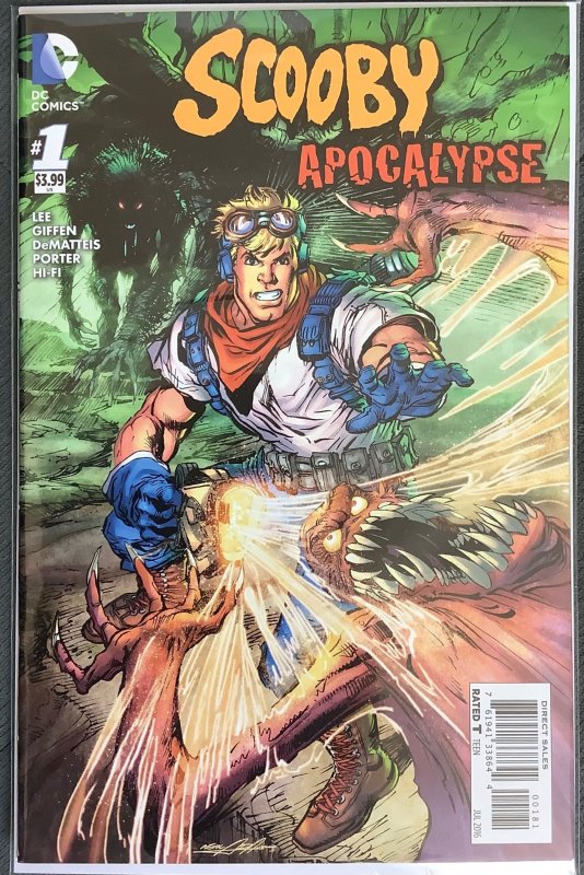 Scooby Apocalypse #1 - Fred Variant (2016, DC) NM/MT