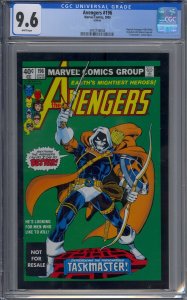 AVENGERS #196 CGC 9.6 1ST TASKMASTER MARVEL LEGENDS REPRINT 