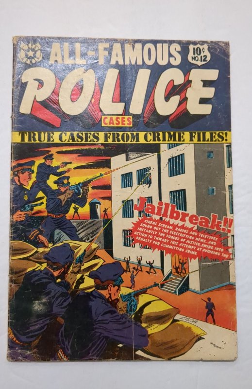 All-Famous Police Cases #12 Good 2.0 L.B. Cole cover