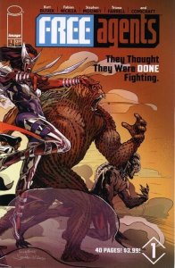 Free Agents #1 Image Comics Stephen Mooney Regular Cover Near Mint