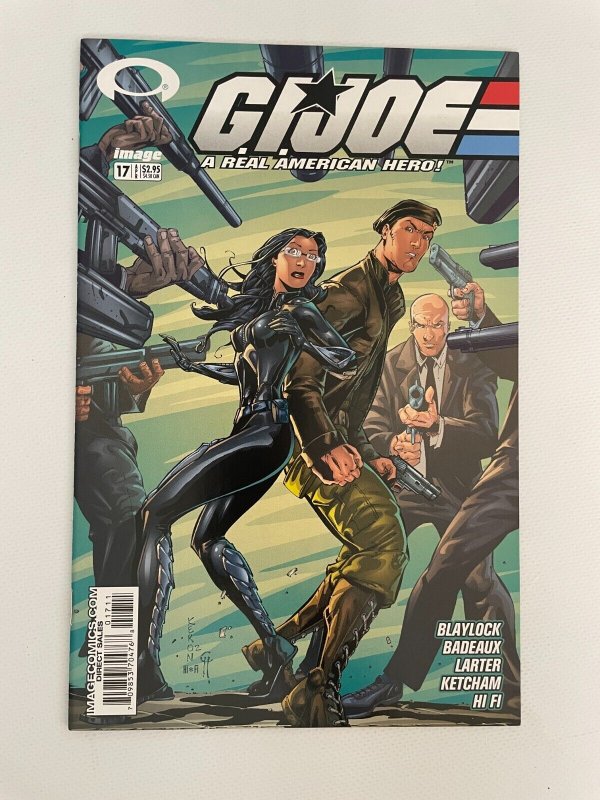 G.I. Joe # 17 NM 1st Print Image Comic Book Snake Eyes Cobra Duke Destro 4 J248