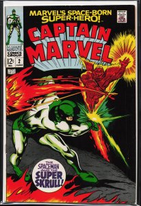 Captain Marvel #2 (1968)