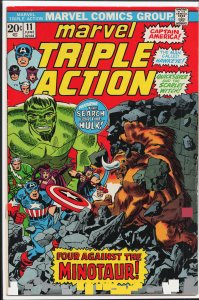 Marvel Triple Action #11 (1973) The Avengers