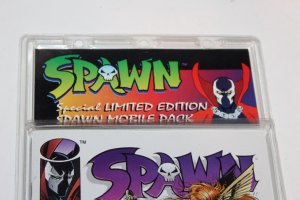 NEW SEALED Spawn 9 Car Mobile Diecast Hot Wheels w/Comic Book 1st App Angela Key