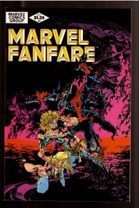 MARVEL FANFARE 2 NM 9.4 NICKS PICKS KEY COLLECTOR!