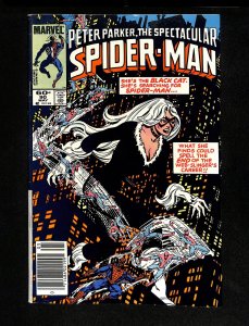 Spectacular Spider-Man #90 1st Black Costume in title!