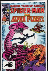Marvel Team-Up Annual #7 (1984) Alpha Flight
