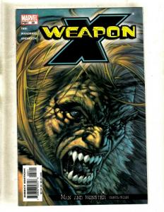 12 Weapon X Marvel Comic Books # 17 18 19 20 21 22 23 24 25 26 27 28 X-Men CJ6