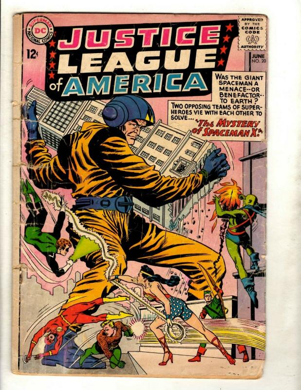 Justice League Of America # 20 VG DC Comic Book Superman Batman Flash Arrow GK1
