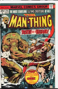 Man-Thing #16 (1975) Man-Thing