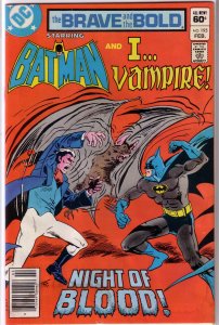 Brave and the Bold   vol. 1   #195 FR Batman/I...Vampire