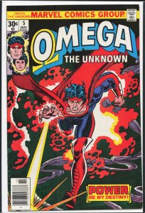 Omega the Unknown #5 (1976) Omega the Unknown