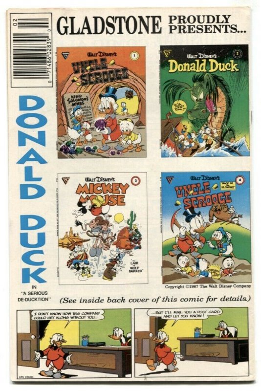 Walt Disney's Donald Duck Adventures #3 1988-FN