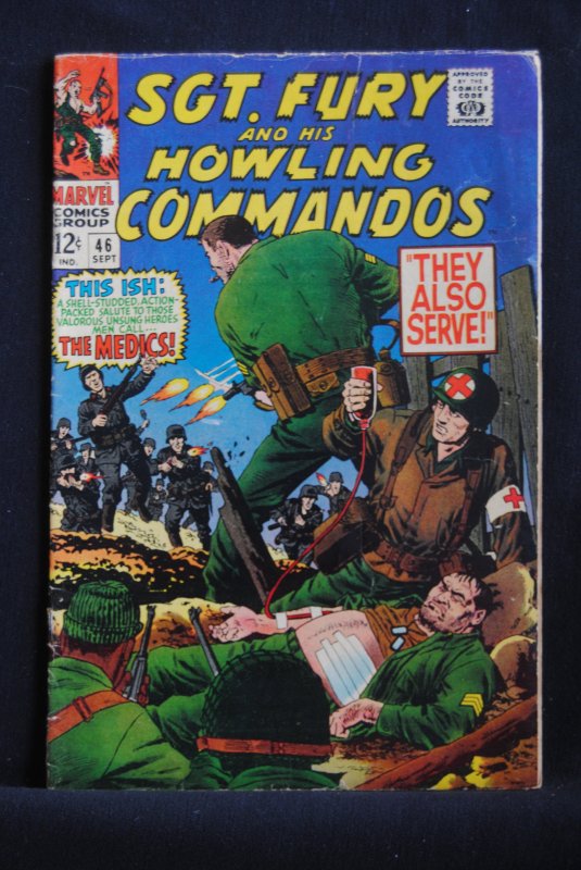 Sgt. Fury and his Howling Commandos, #46, They Also Serve!