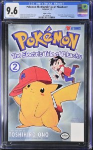 Pokemon: The Electric Tale of Pikachu #2 (7/99) Graded CGC 9.6 Eighth Printing