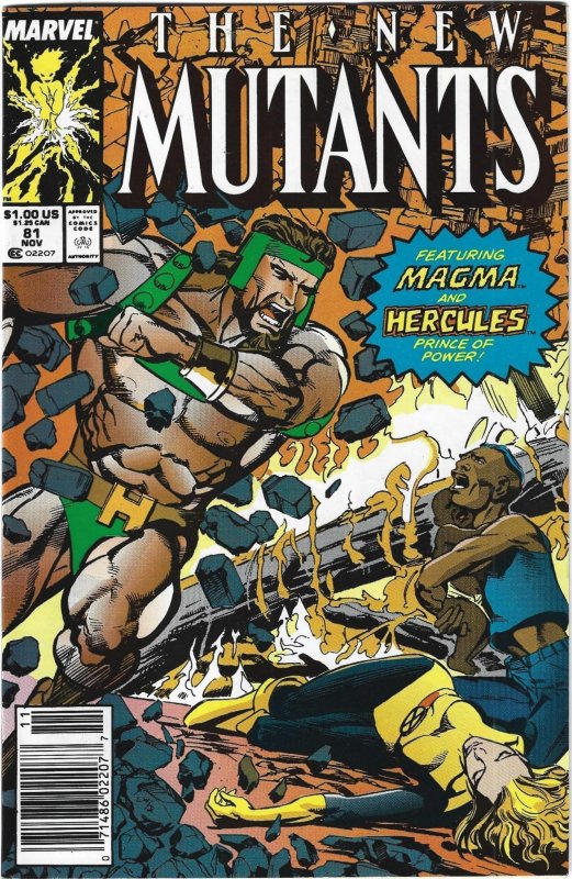 The New Mutants #74  through 82 (1989)