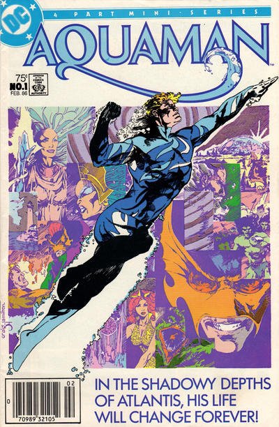 Aquaman (2nd Series) #1 (Newsstand) VF ; DC | New Costume