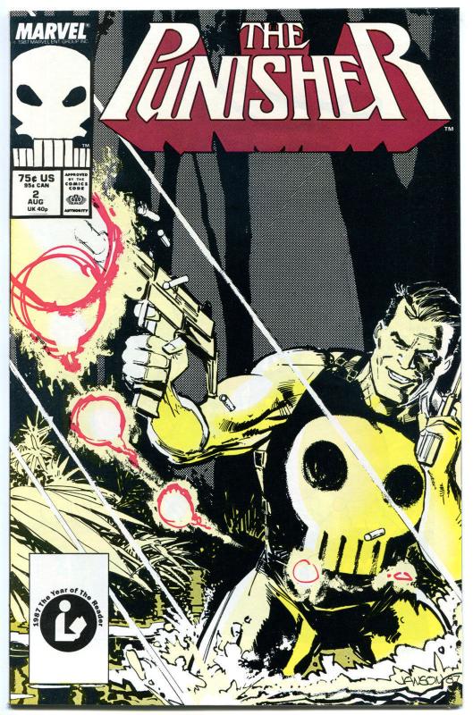 PUNISHER #2, NM, Mike Baron, Janson, 1987, guns, Blood, more in store 