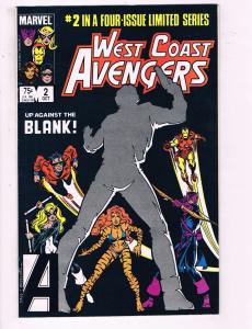 West Coast Avengers #2 VF Marvel Comics Comic Book Hawkeye DE13