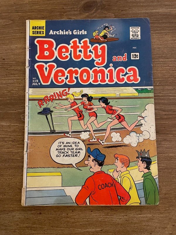 Betty Veronica 115 VG FN Archie Comics Comic Book Riverdale