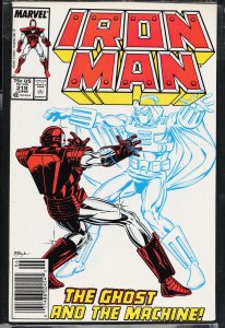 Iron Man #219 (1987) Iron Man [Key Issue]