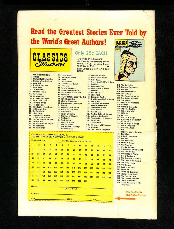 Classics Illustrated #124