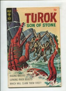 TUROK SON OF STONE #70 (4.0) DINOSAUR CROCODILE!! 1970