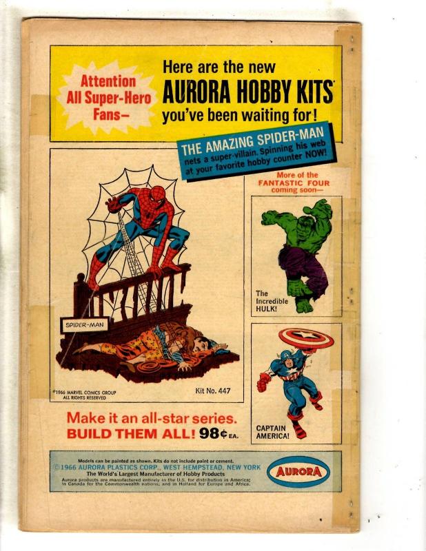 Strange Tales # 153 VG Marvel Comic Book Doctor Strange Nick Fury Shield RH1