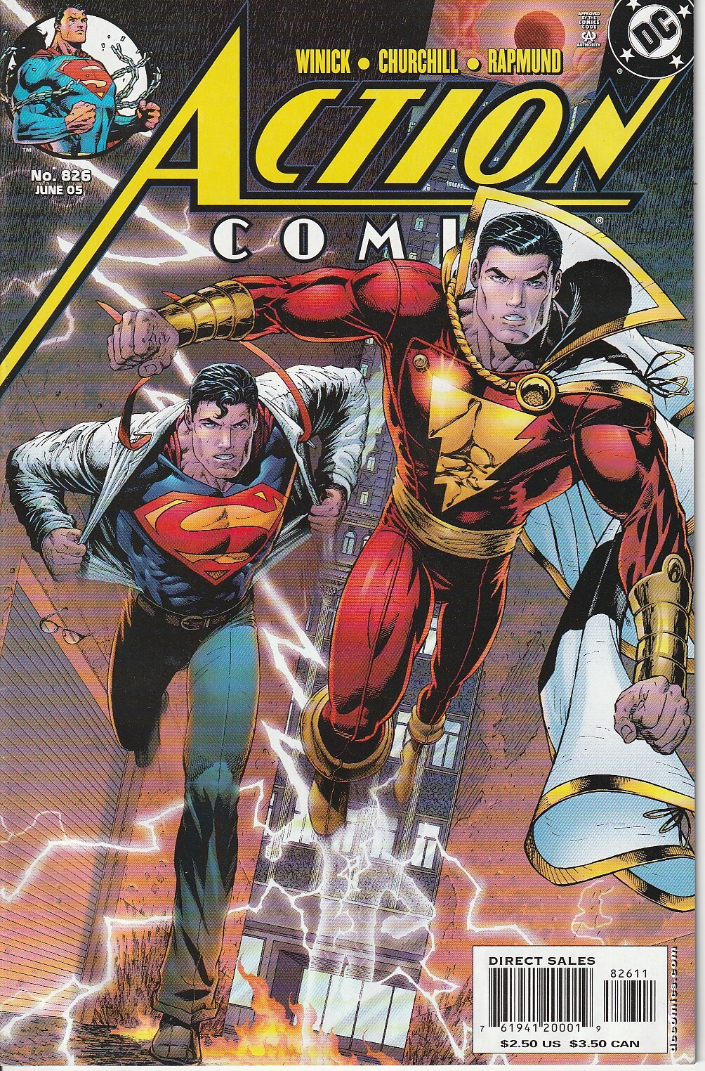 Action Comics #826 Direct Edition (2005) | Comic Books - Modern Age, DC  Comics, Superman, Superhero / HipComic