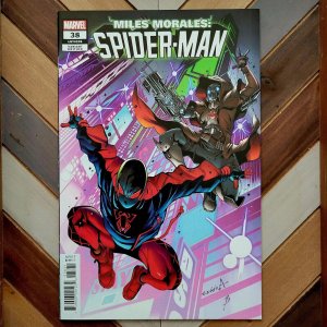 MILES MORALES Spider-Man #38 (Marvel 2022) NEW/NM 1:25 1st BILLIE Spider-Smasher