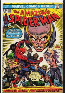 The Amazing Spider-Man #138 (1974) Spider-Man [Key Issue]