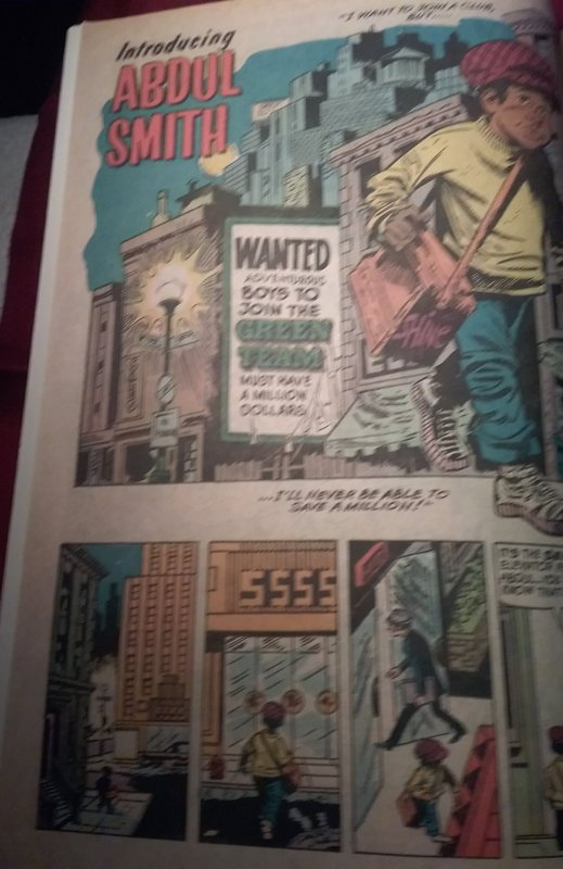 1st Issue Special  volume 1 # 2 The Green Team  Boy Millionaires 1975