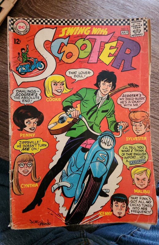 Swing With Scooter #1 (1966) Scooter 