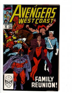Avengers West Coast #57 (1990) J605