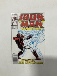 Iron Man 219 Very Fine/ near Mint Vf/nm 9.0 1st Ghost Marvel