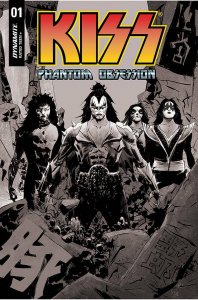 Kiss Phantom Obsession #1 Cover I 1:25 Lee Line Art Variant Dynamite 2021 EB113