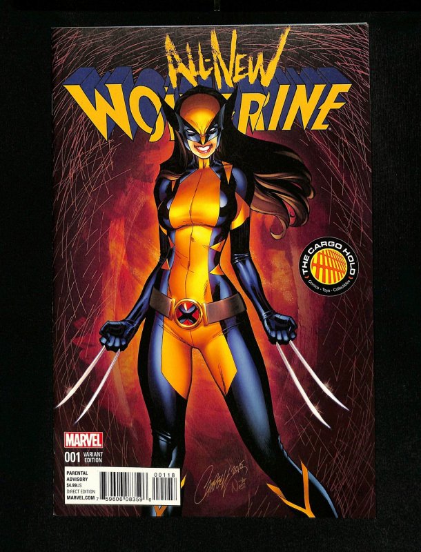 All-New Wolverine #1 Cargo Hold Variant 1st X-23 in Wolverine Costume!