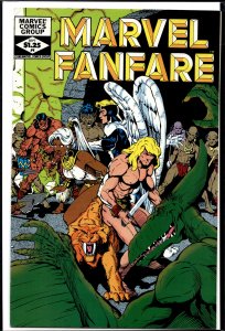 Marvel Fanfare #4 (1982) Angel
