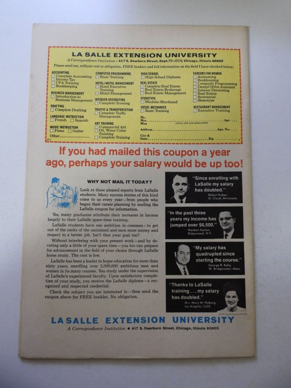 Warlock #1 (1972) VG+ Condition moisture stain bc