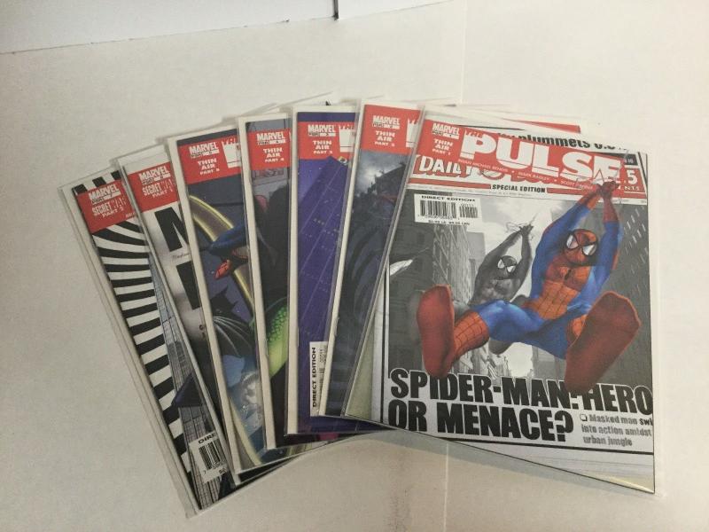 The Pulse 1-7 Lot Set Run Nm Near Mint Marvel Comics A40