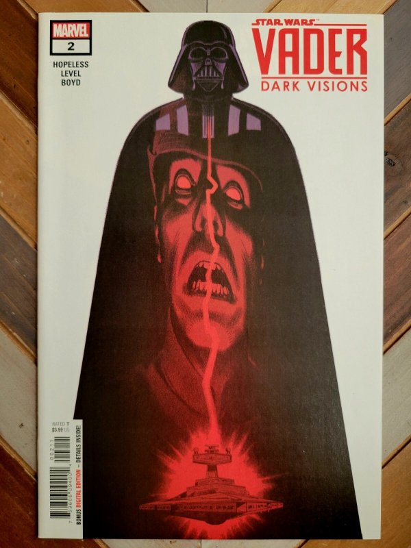 Lot of 3 Star Wars Vader: Dark Visions #2, 3, 5 (2018) Greg Smallwood Covers NM-