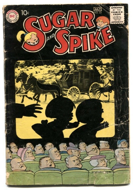 Sugar and Spike #23 1959- DC Comics- Sheldon Mayer FR