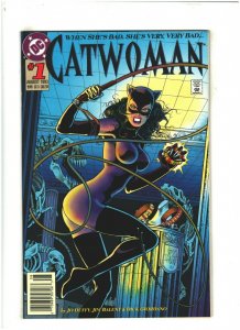 Catwoman #1 NM- 9.2 Newsstand DC Comics 1993 Jim Balent