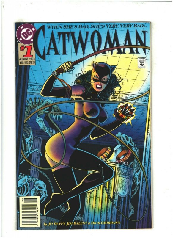 Catwoman #1 NM- 9.2 Newsstand DC Comics 1993 Jim Balent