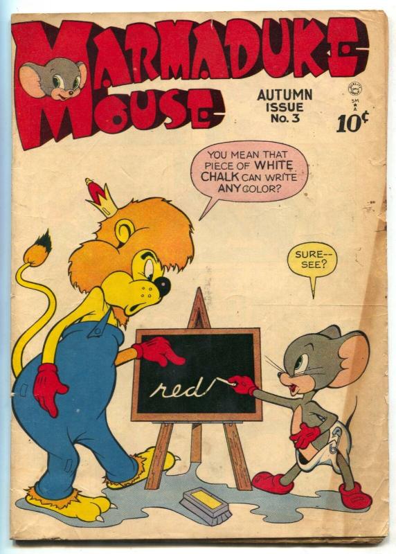 Marmaduke Mouse #3 1946-Funny Animals- Golden Age VG-