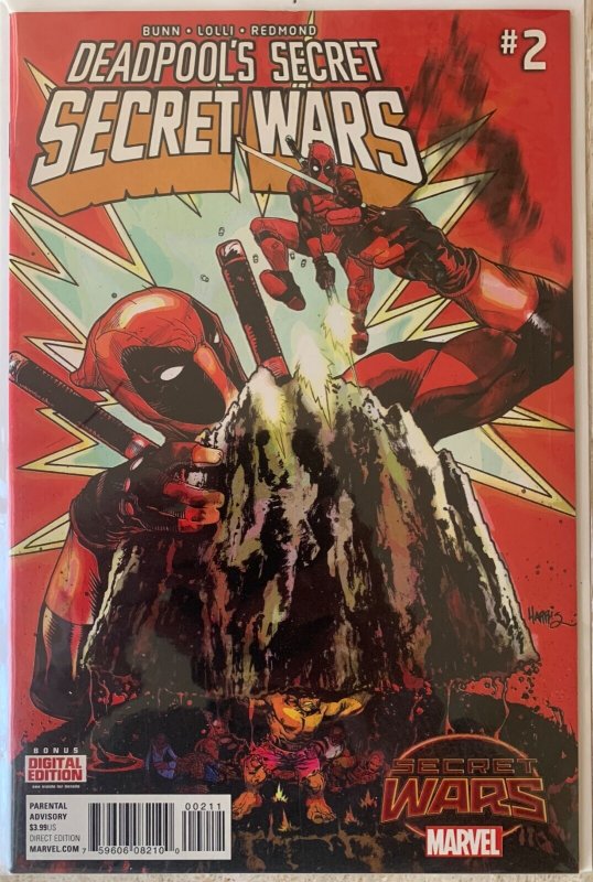 DEADPOOL'S SECRET SECRET WARS 1-4 + SPIDER-MAN SECRET WARS 1-4 | COMPLETE SERIES