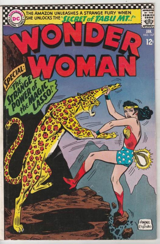 Wonder Woman #167 (Jan-67) FN+ Mid-High-Grade Wonder Woman