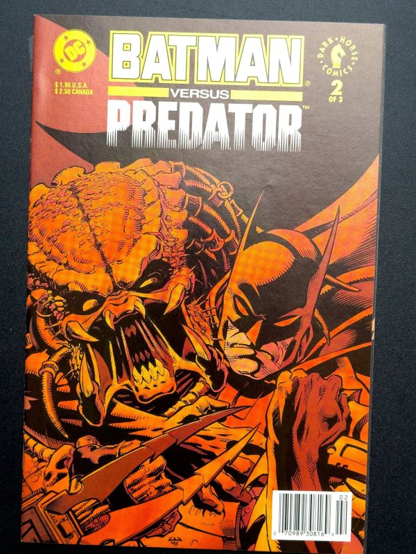 Batman vs. Predator #1 (1991) - [KEY] 1st App Batman vs. Predator Crossover - NM