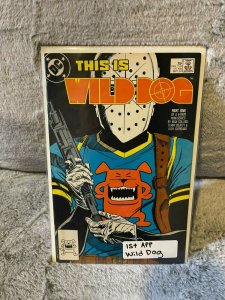 This Is WildDog comic #1 DC Rare Wild Dog
